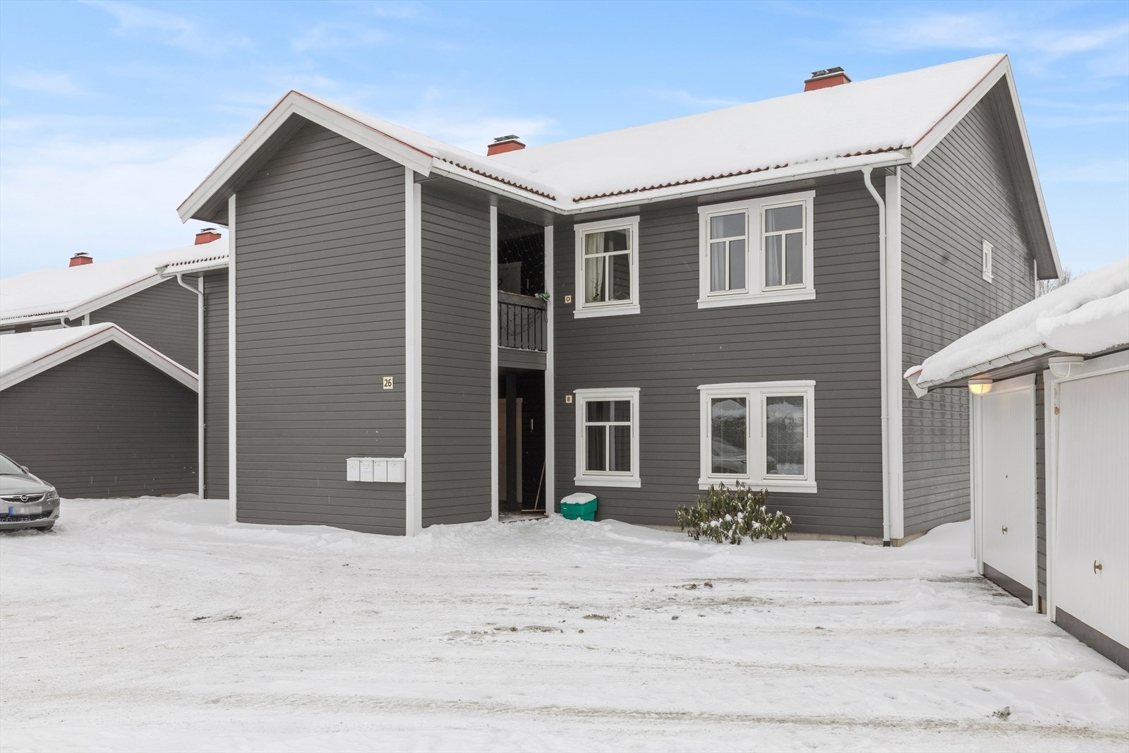 Leiligheten ligger i et rolig og veletablert boligområde på Jessheim. Galleribilde