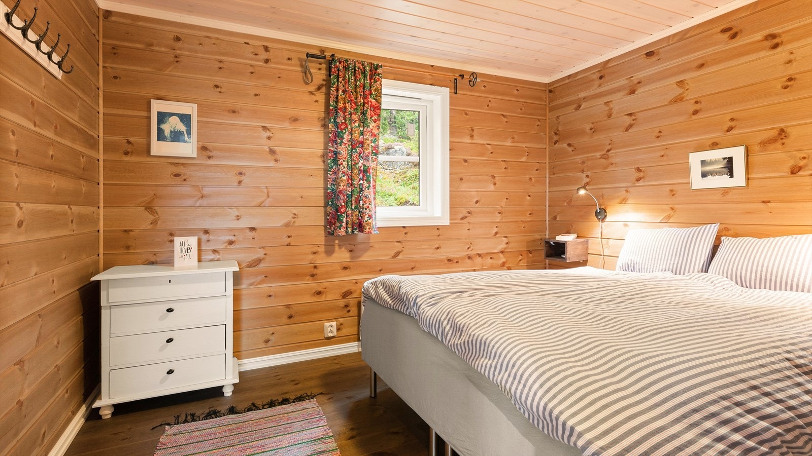 Soverommet er av god størrelse med plass til dobbeltseng. Galleribilde