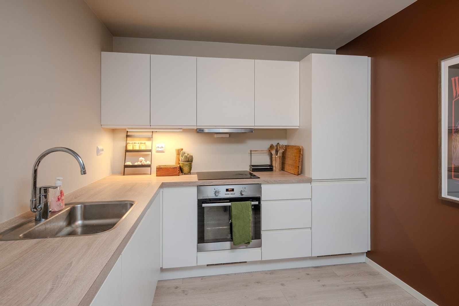 Alle hvitevarer er integrert Galleribilde