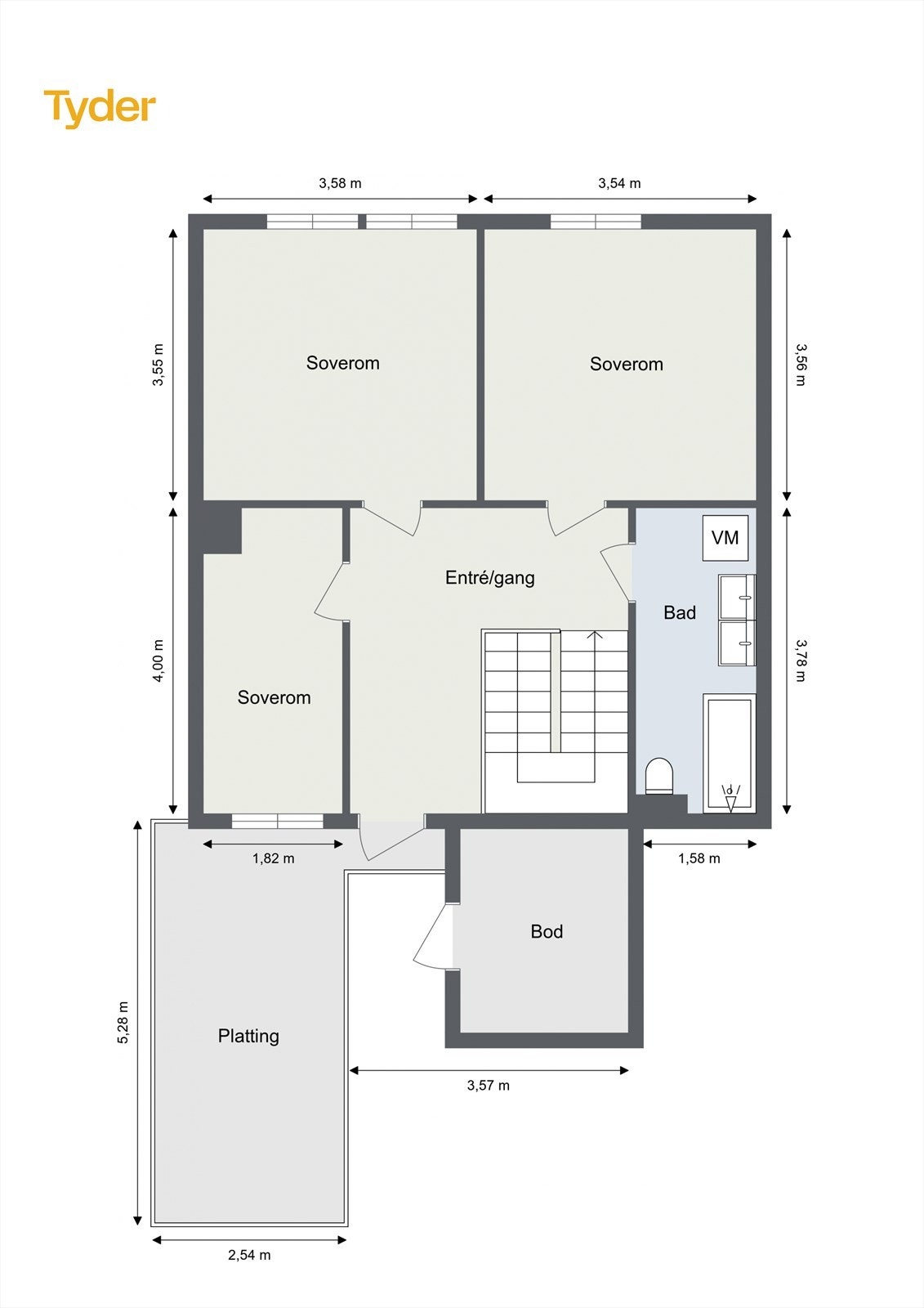 Planskisse 1. etasje Galleribilde