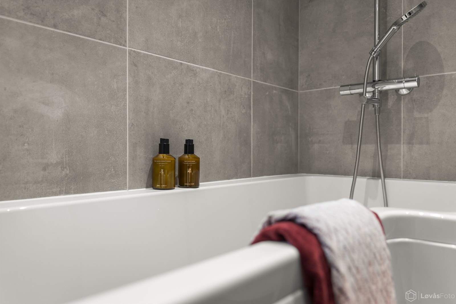 Her kan både store og små nyte et varmt bad Galleribilde