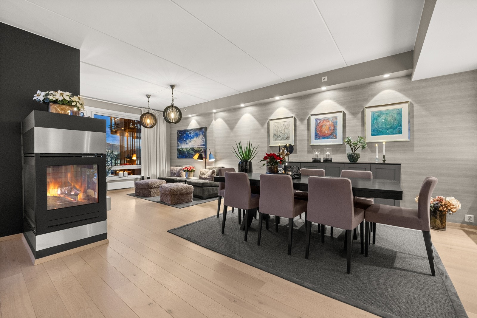 Lekker gasspeis i allrommet. Galleribilde