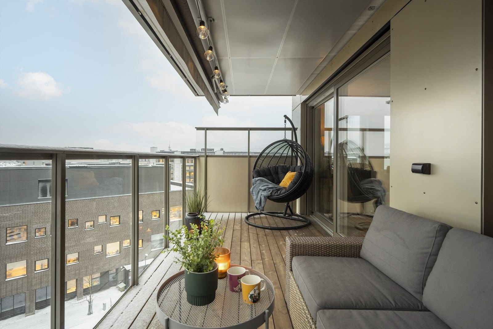 Her kan du nyte sene sommerkvelder med venner og familie. Galleribilde