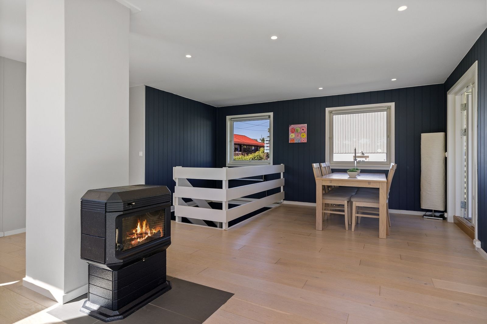 Downlights i himling Galleribilde