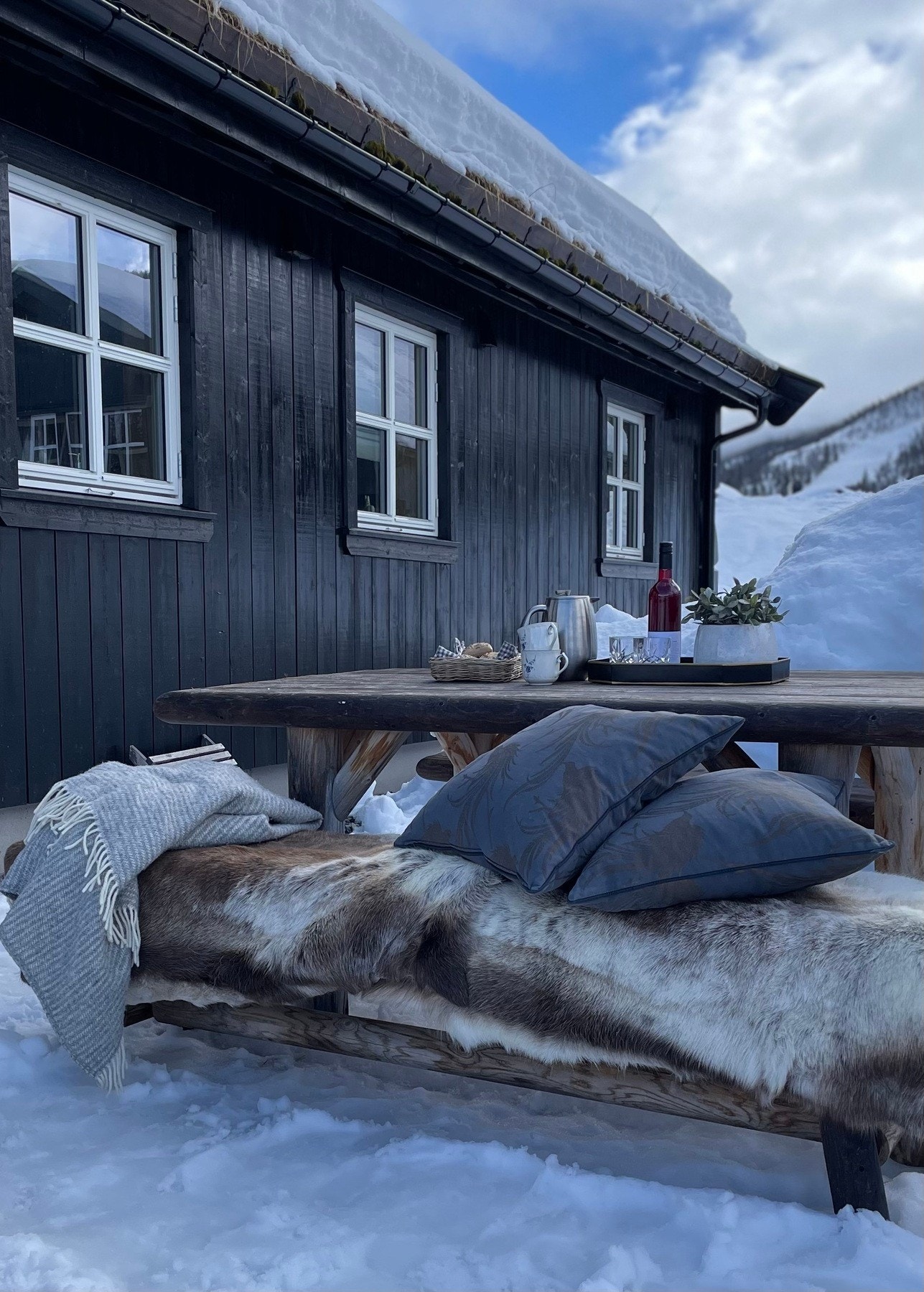 Vinterbilde fra selgers arkiv. Galleribilde