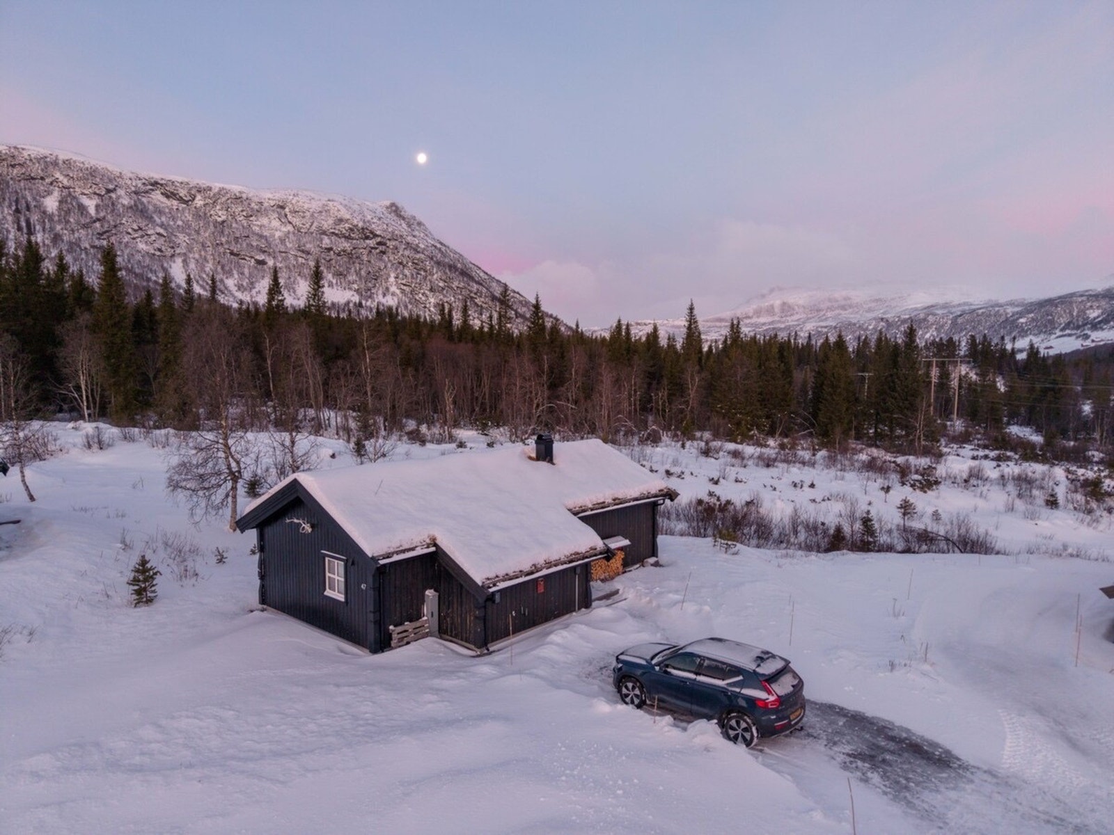 Vinterbilde fra selgers arkiv. Galleribilde