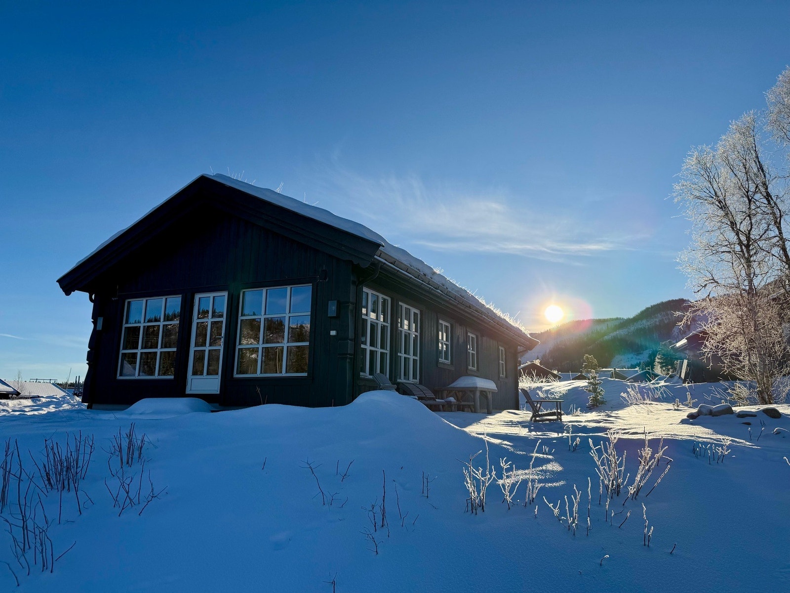 Vinterbilde fra selgers arkiv. Galleribilde