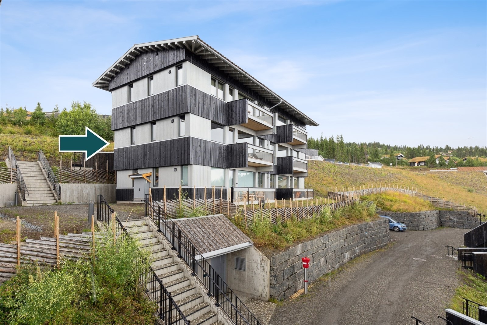 Hafjell Front er et relativt nytt sameie på sørsiden av Hafjell - helt inntil en av hovedløypene Galleribilde