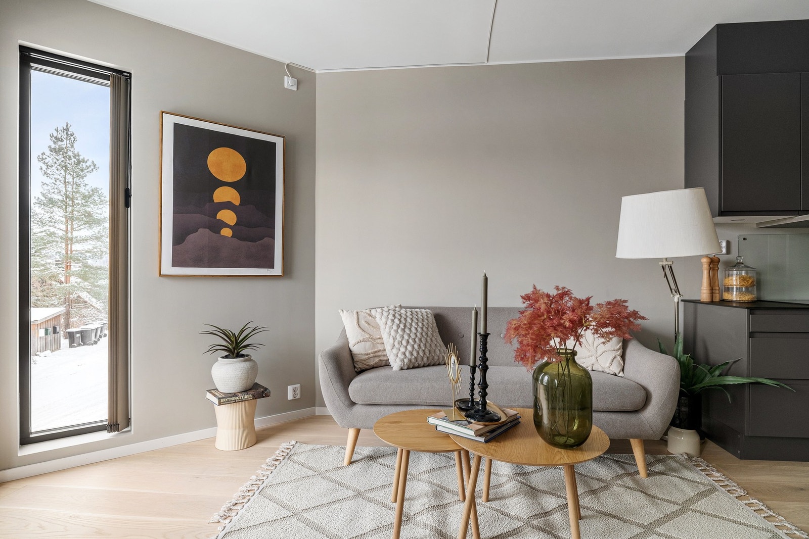 Boligen byr blant annet på god planløsning, svært moderne standard, og utbyggergaranti frem til 2029. Galleribilde