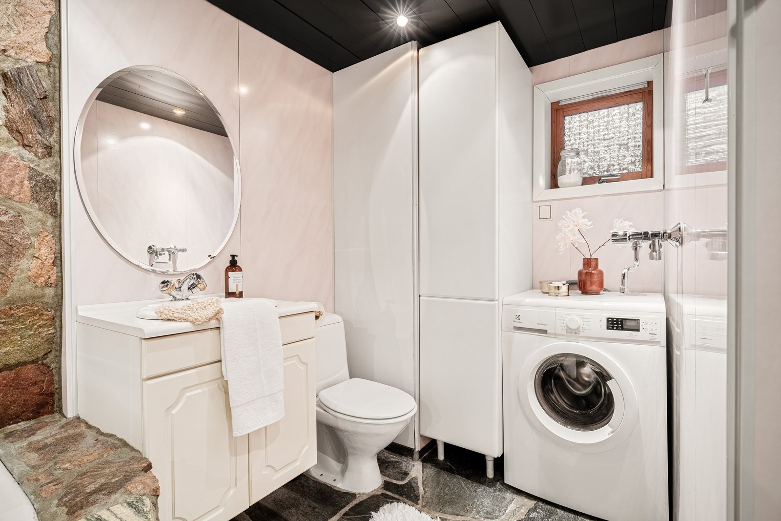 - Her er det også opplegg for vaskemaskin - Galleribilde