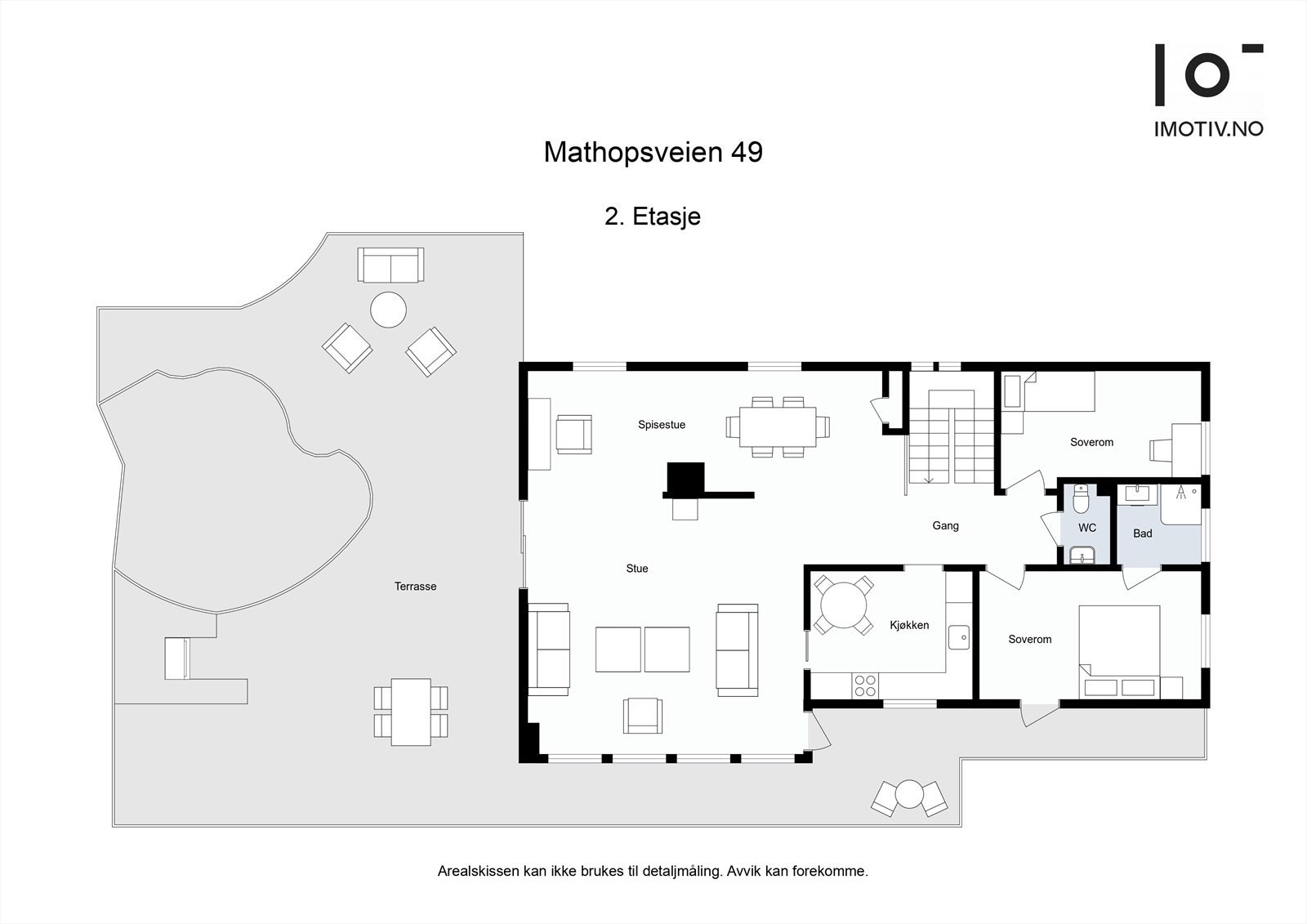 - Planløsning 2. etasje- Galleribilde