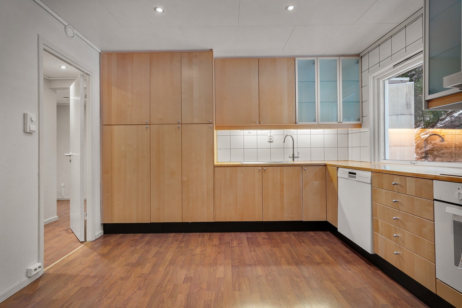 - Merk downlights i himling - Galleribilde