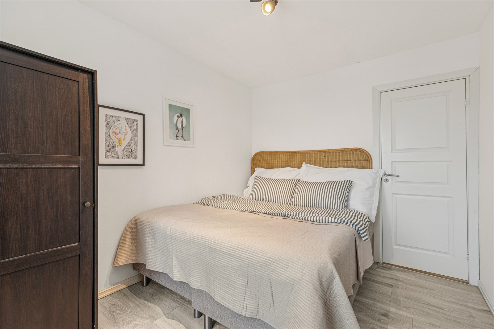 Leiligheten har to romslige soverom. Galleribilde