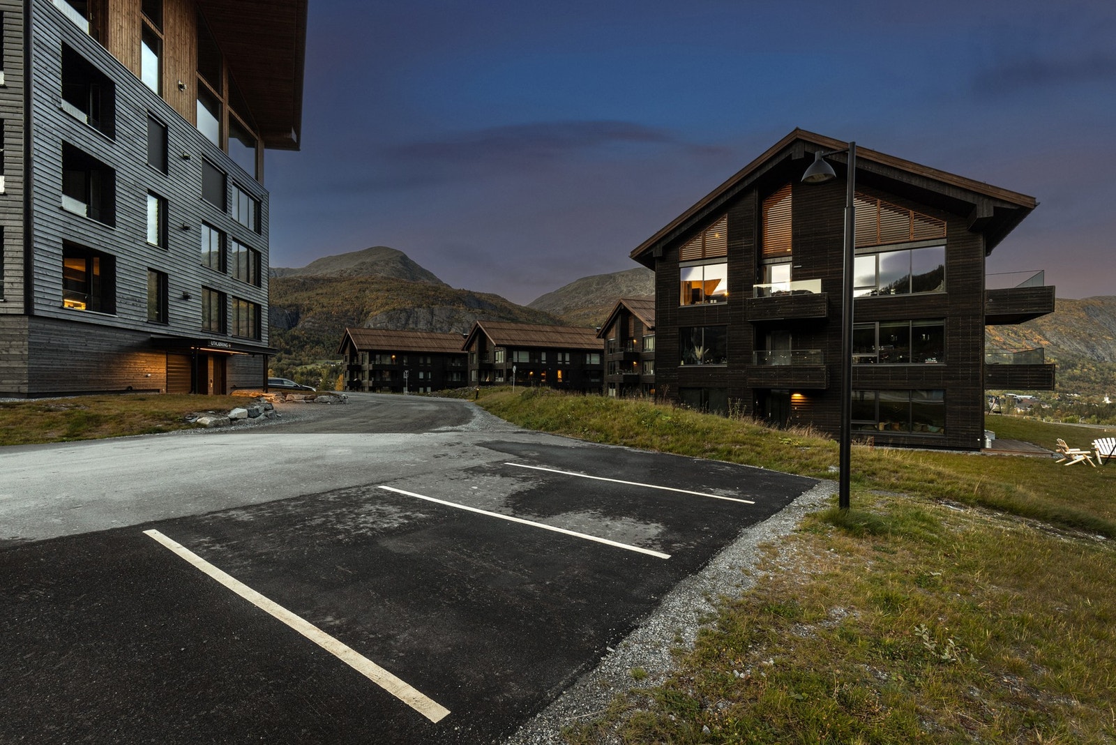 Gode gjesteparkeringsområder. Galleribilde