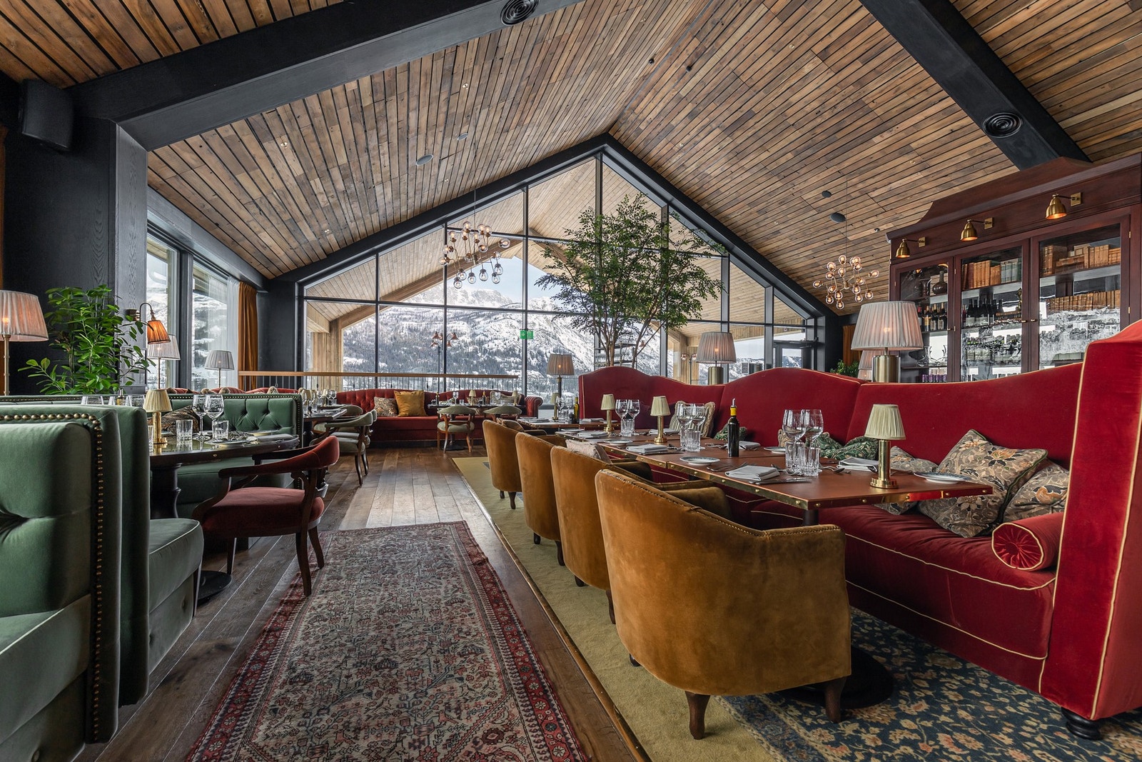 Fantastiske Liv restaurant ved Fyri Resort. Galleribilde