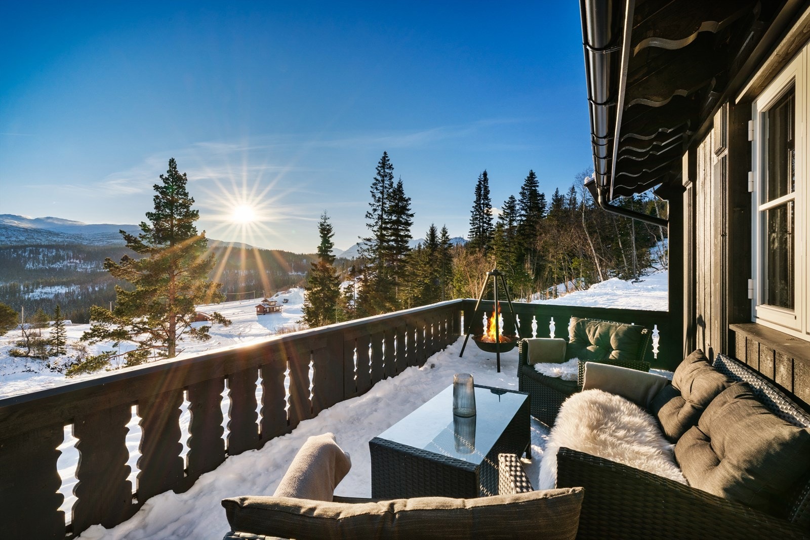 Terrasse på 31 kvm. Galleribilde