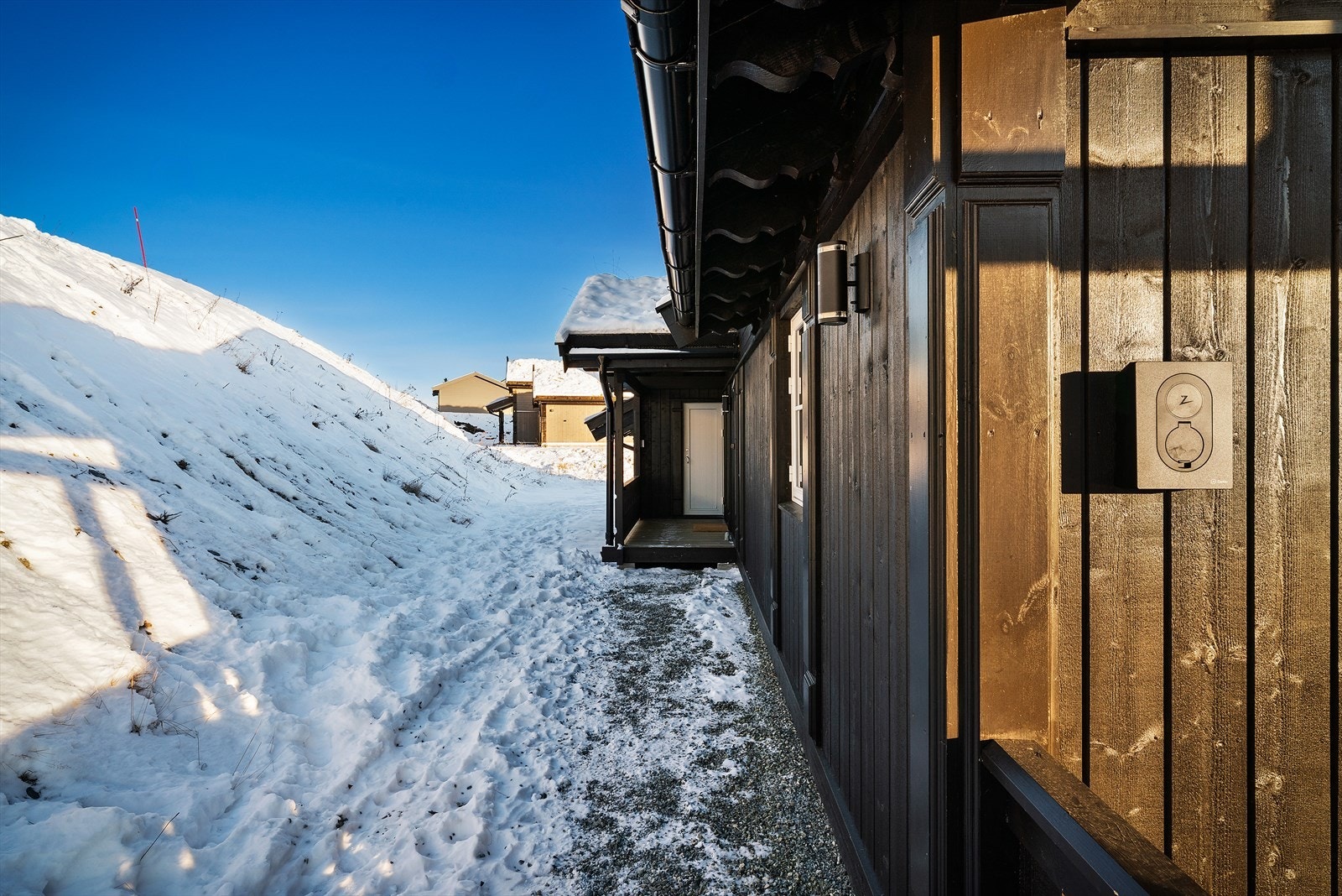 El-bil lader er selvsagt montert. Galleribilde