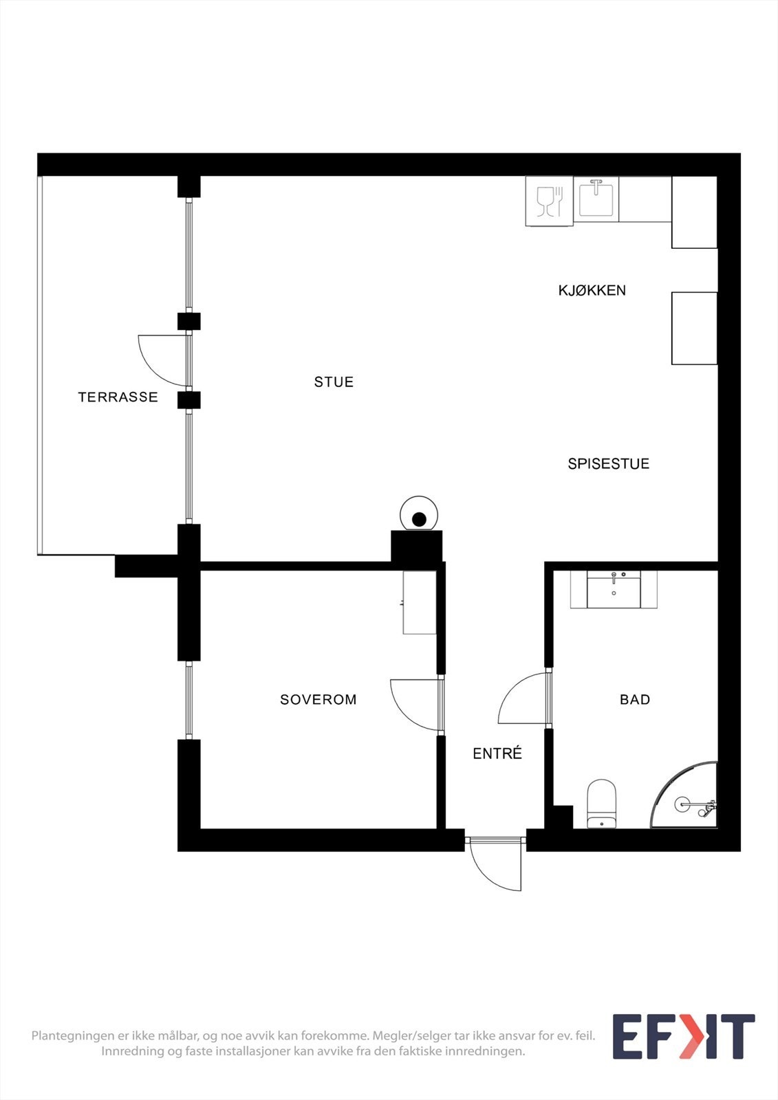 Plantegning. Galleribilde