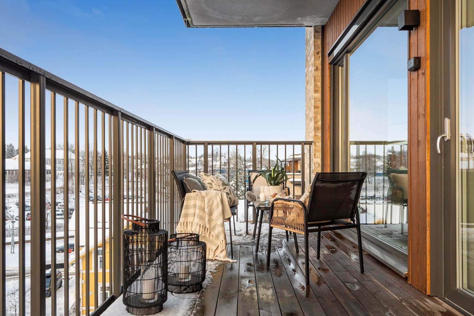 Hyggelig utsyn og kort vei til alle fasiliteter. Galleribilde