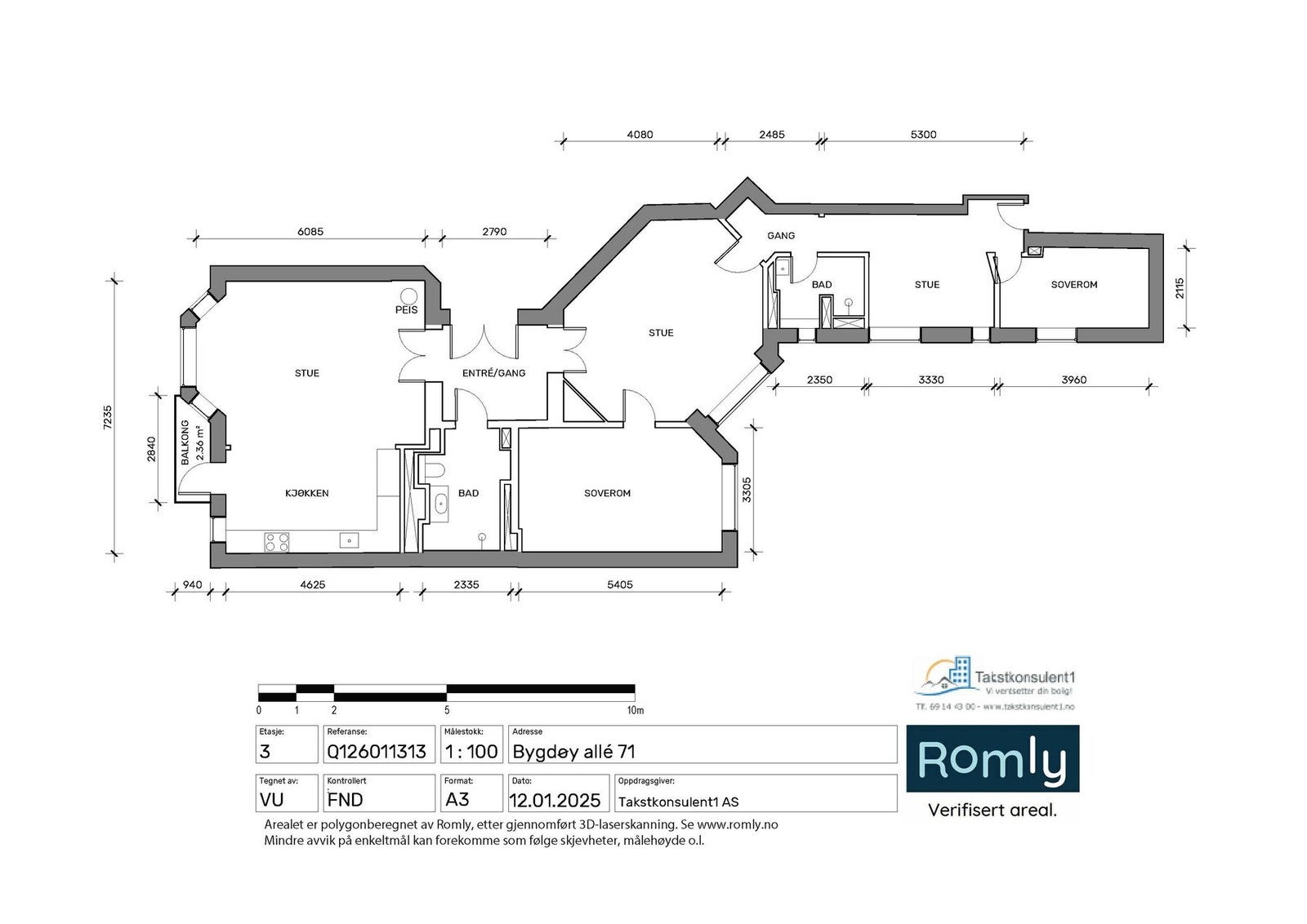 Boligen har en god planløsning. Galleribilde