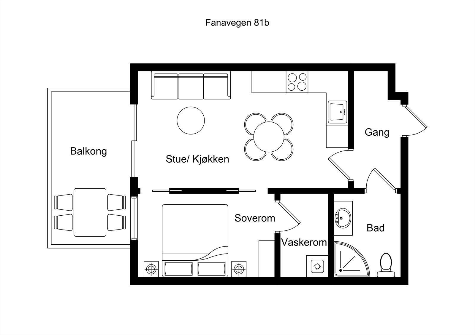 Plantegningen. Galleribilde