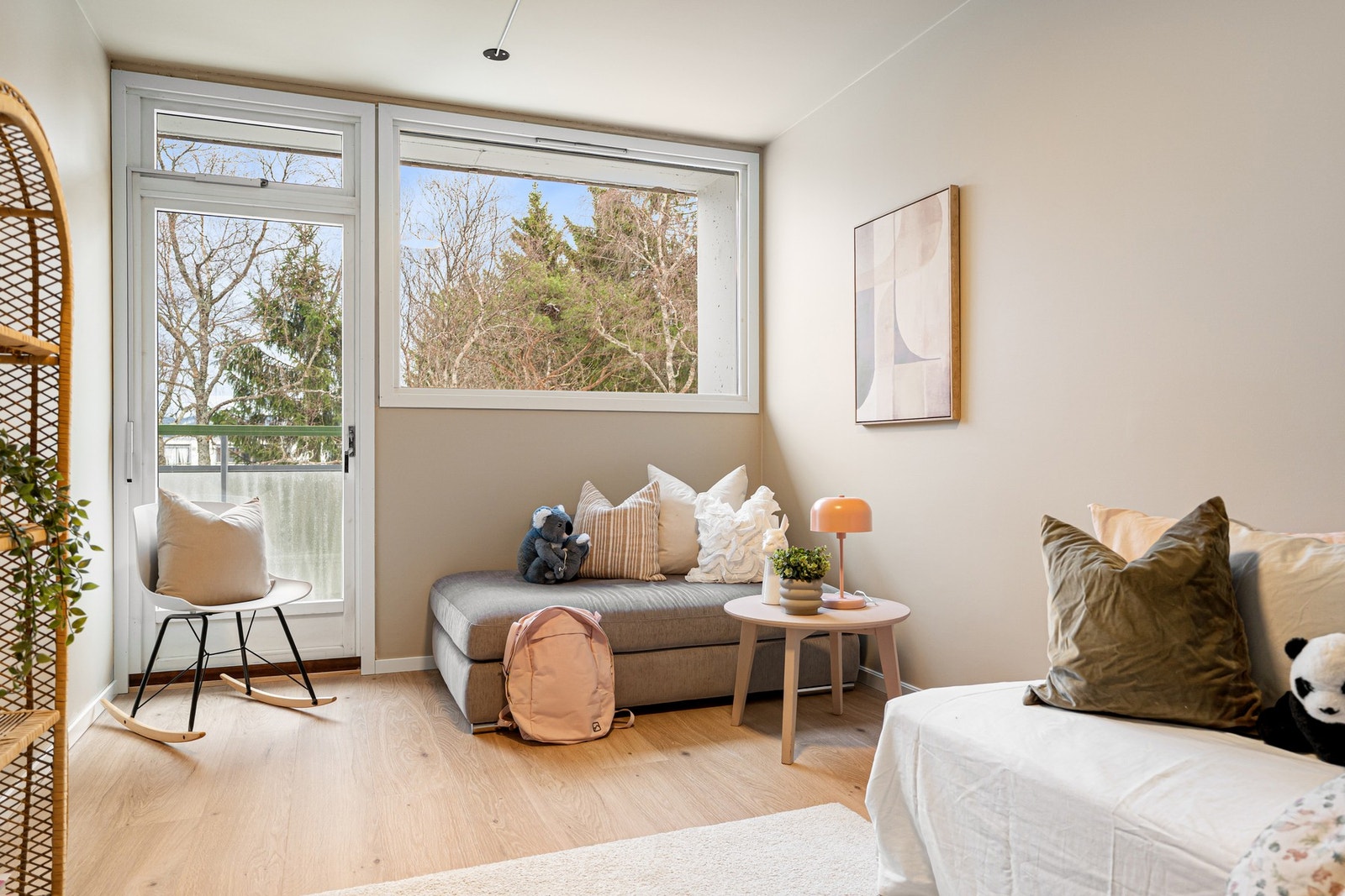 Soverommet har utgang til en privat balkong på 2 m². Galleribilde