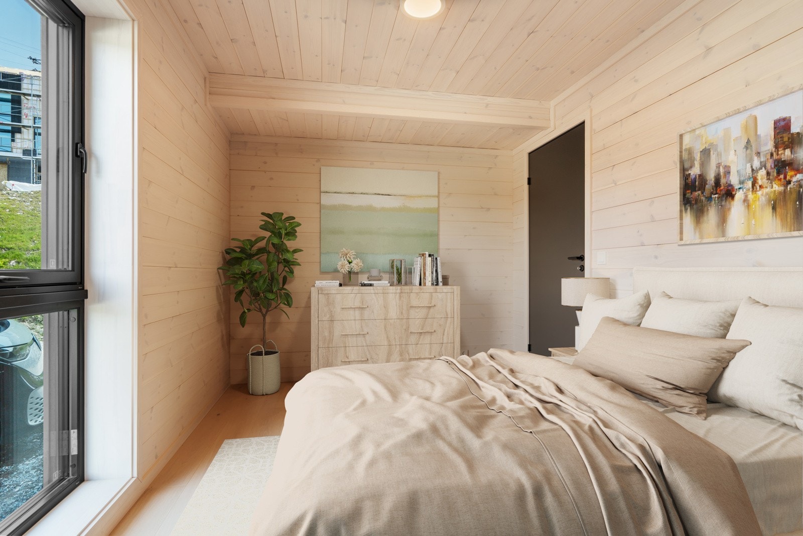 Leiligheten har 2 soverom. Galleribilde