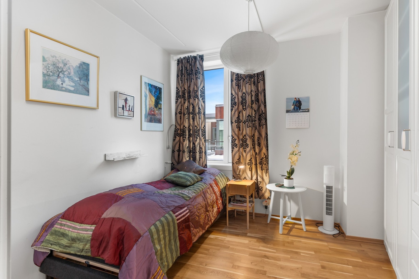 Soverom på 8,8 kvm. Galleribilde