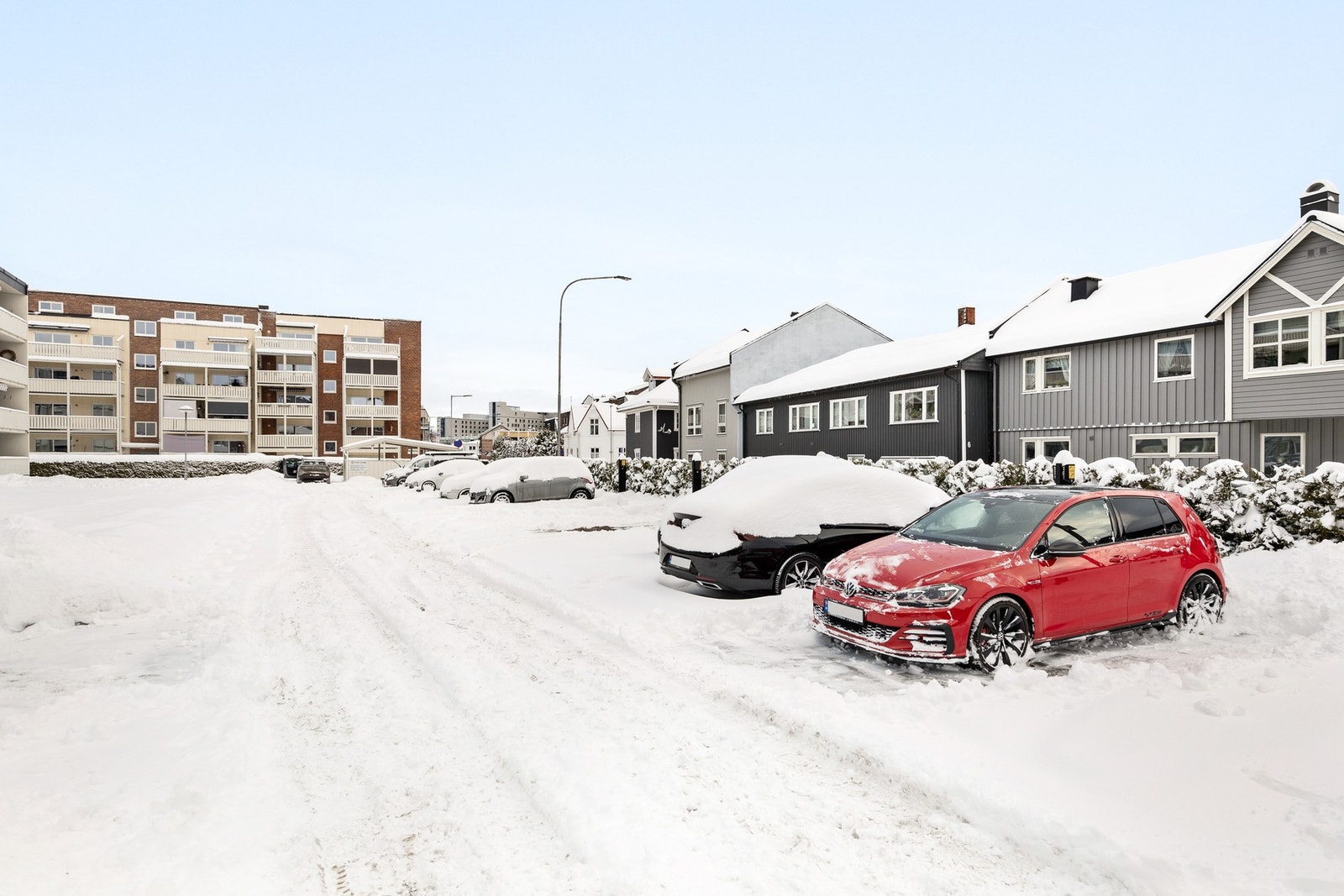 Mulighet for parkering med elbil lader (venteliste) Galleribilde