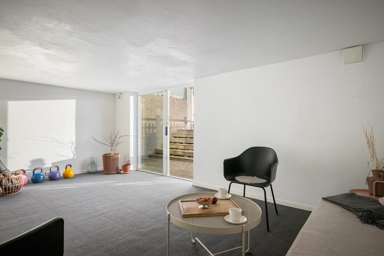 Hagestuen kan benyttes som treningsrom eller lekerom. Masse god plass. Galleribilde