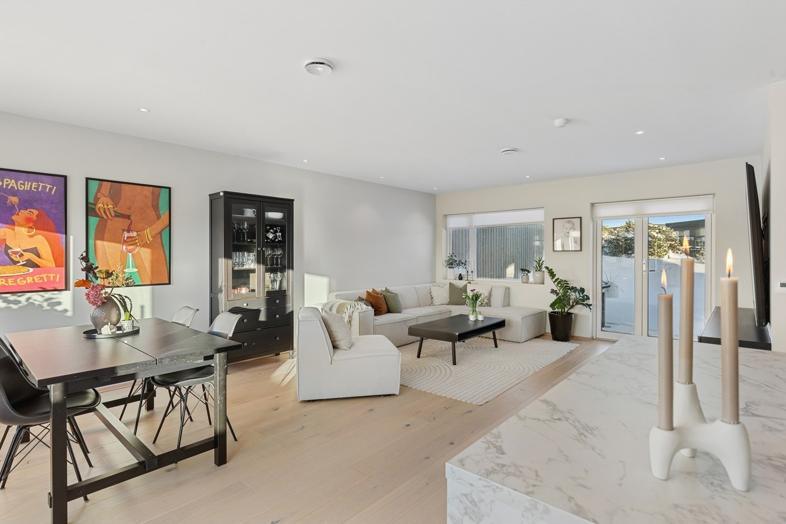 Boligens hovedplan og sosialeavdeling. Galleribilde