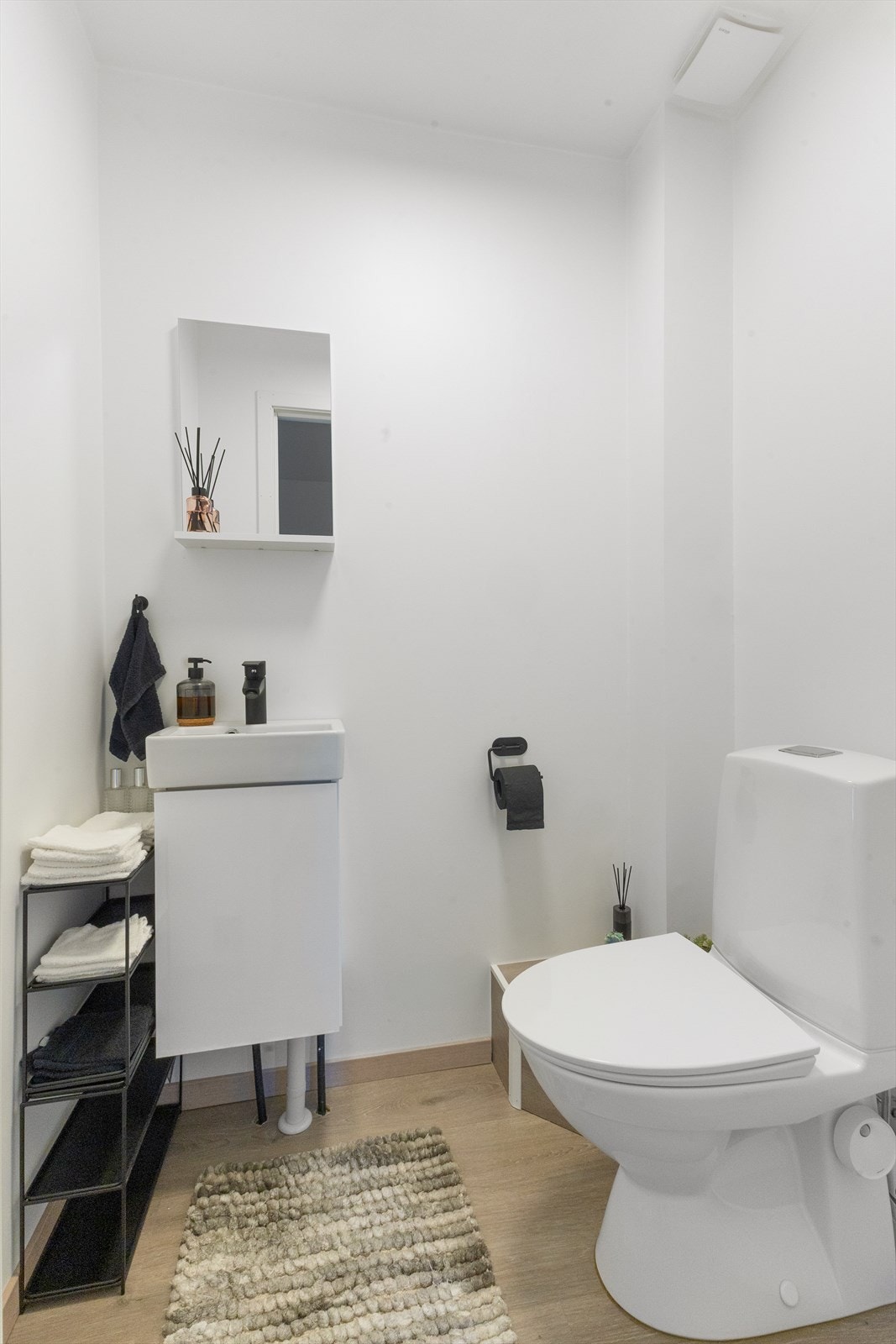 Wc-rommet ble oppgradert i 2023. Galleribilde