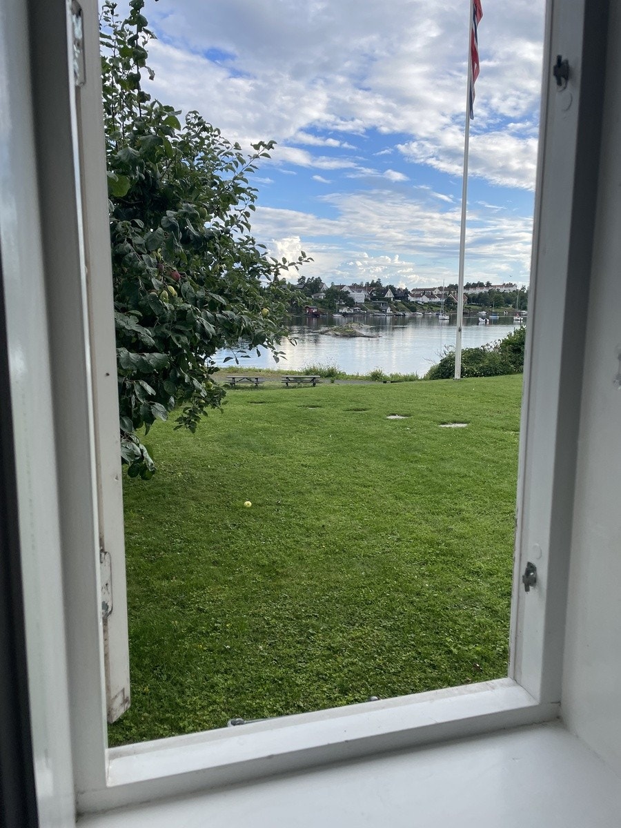 Utsikt fra hybel Galleribilde