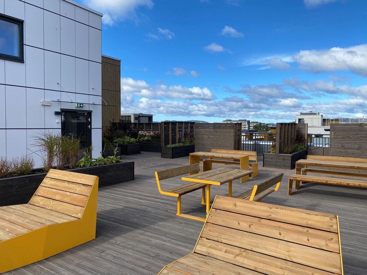 Felles takterasse på hus A. Galleribilde