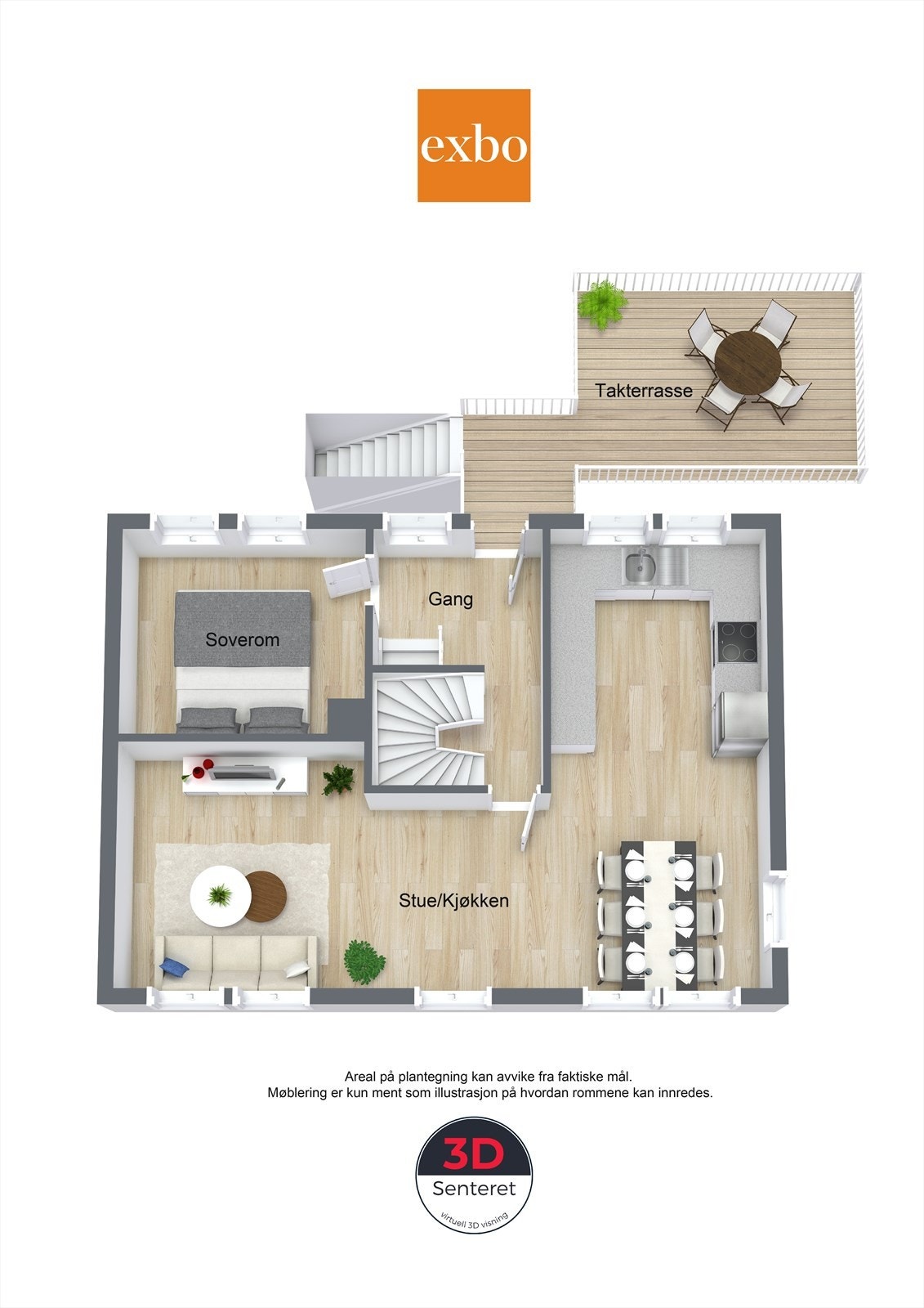 Plantegning 2 etasje Galleribilde