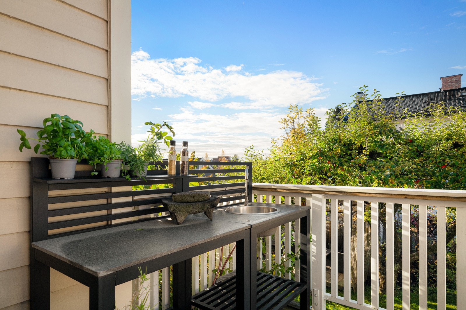 Her ligger alt til rette for å nyte lange og late sommerdager. Galleribilde