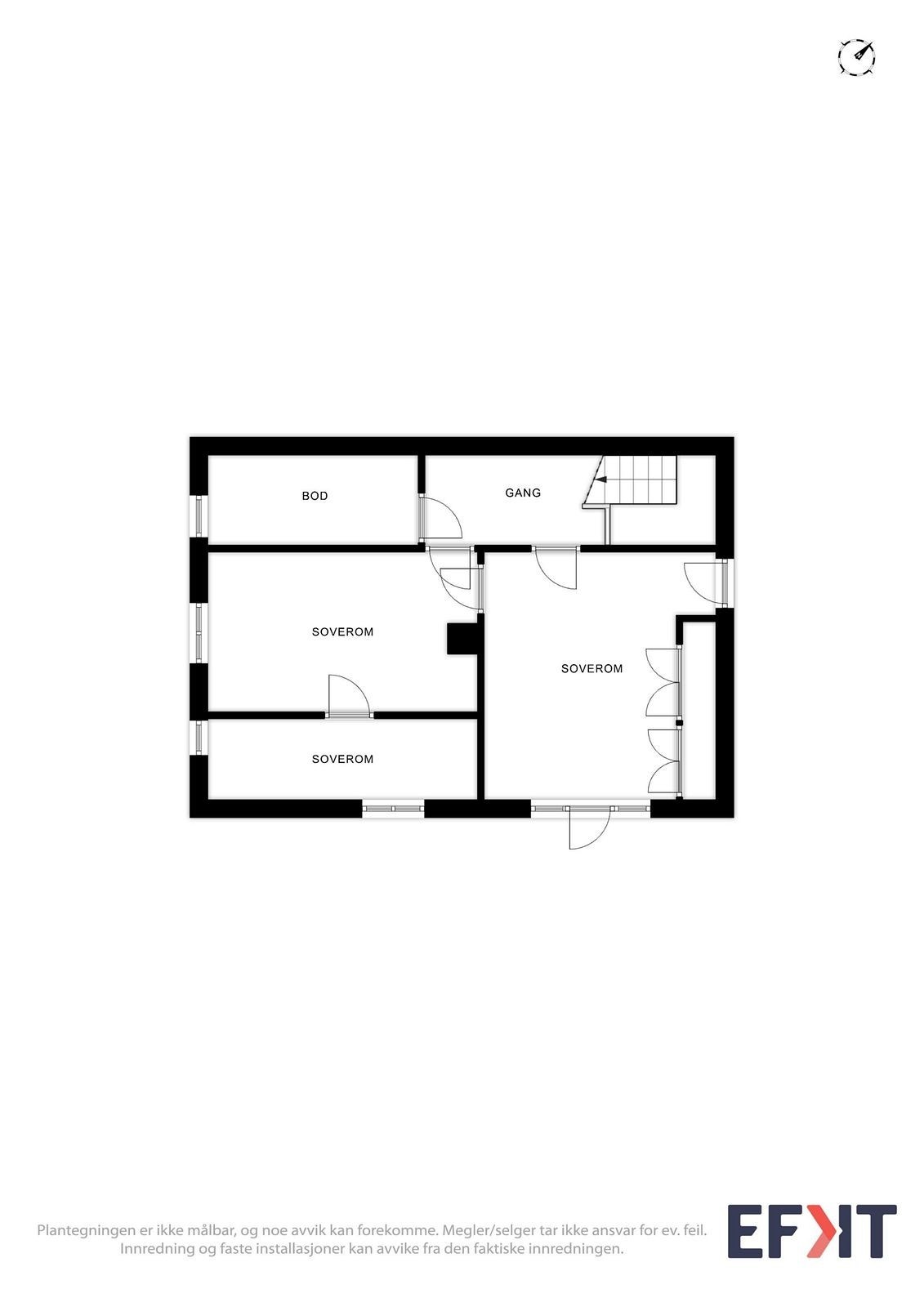 Plan 2. etasje. Galleribilde