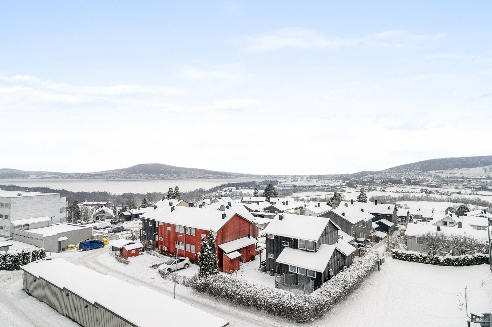 Utsikt fra balkongen. Galleribilde