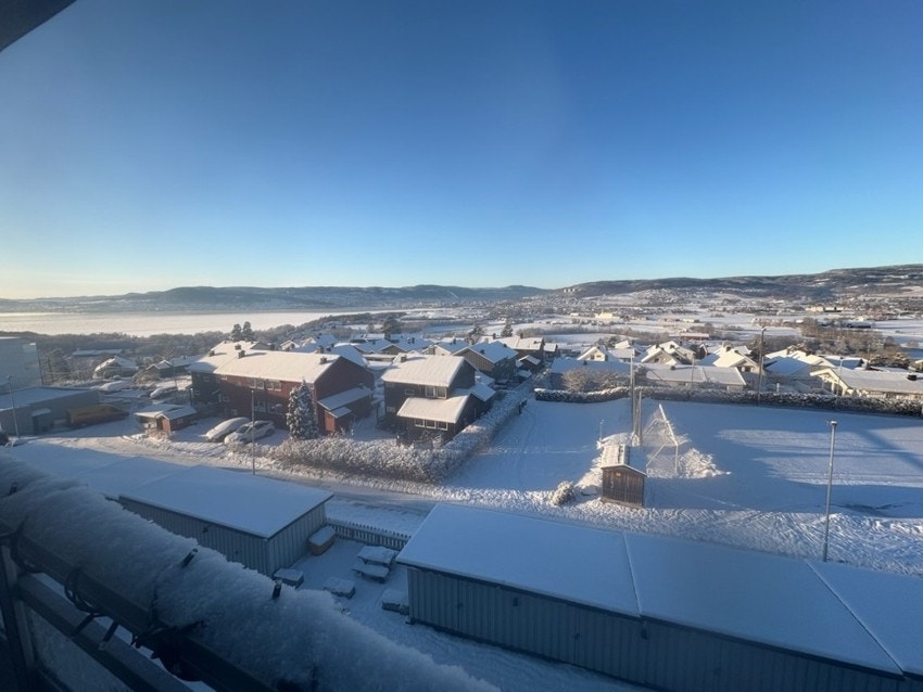 Utsikt fra balkongen. Galleribilde