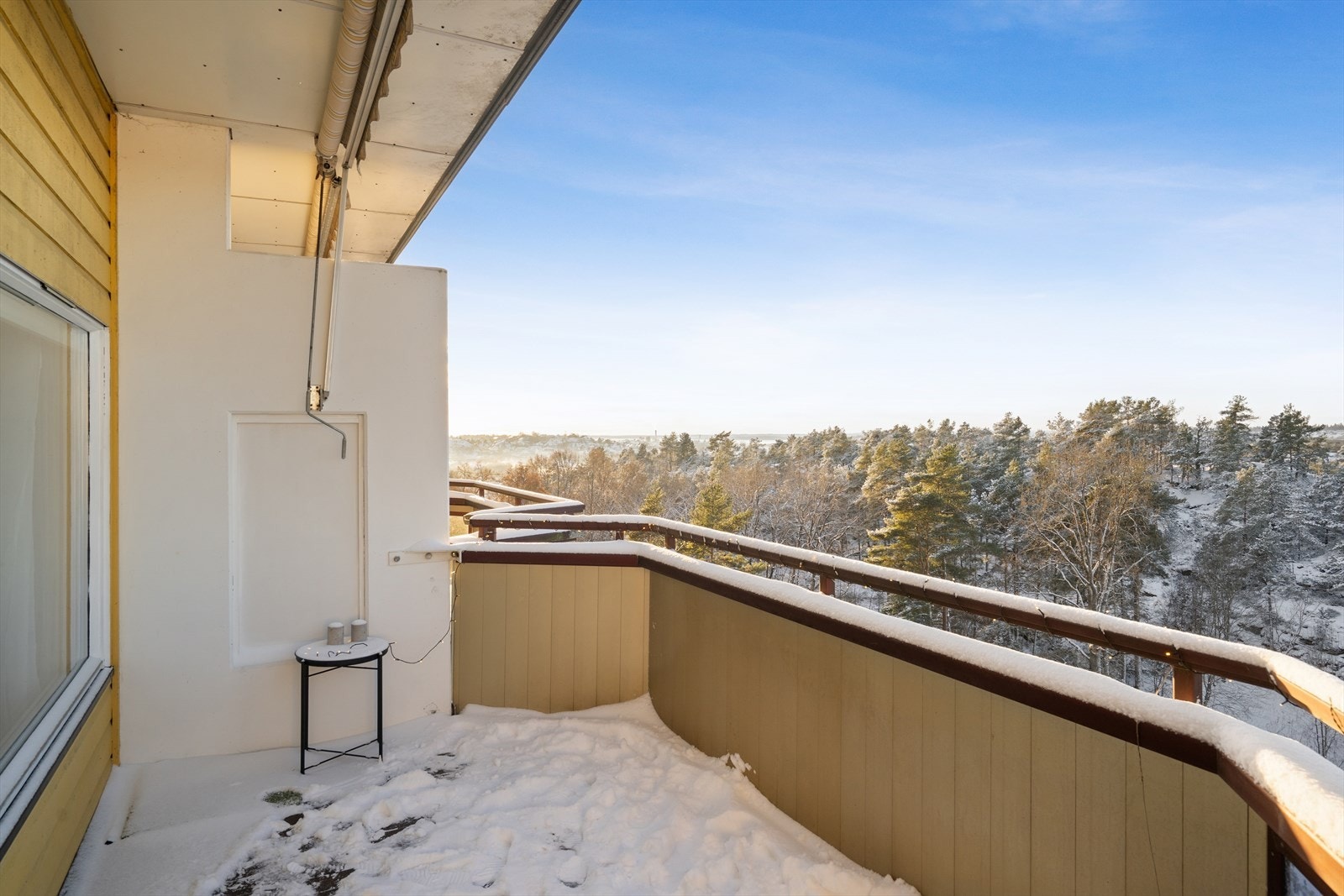 Balkongen på 15 kvm. Galleribilde