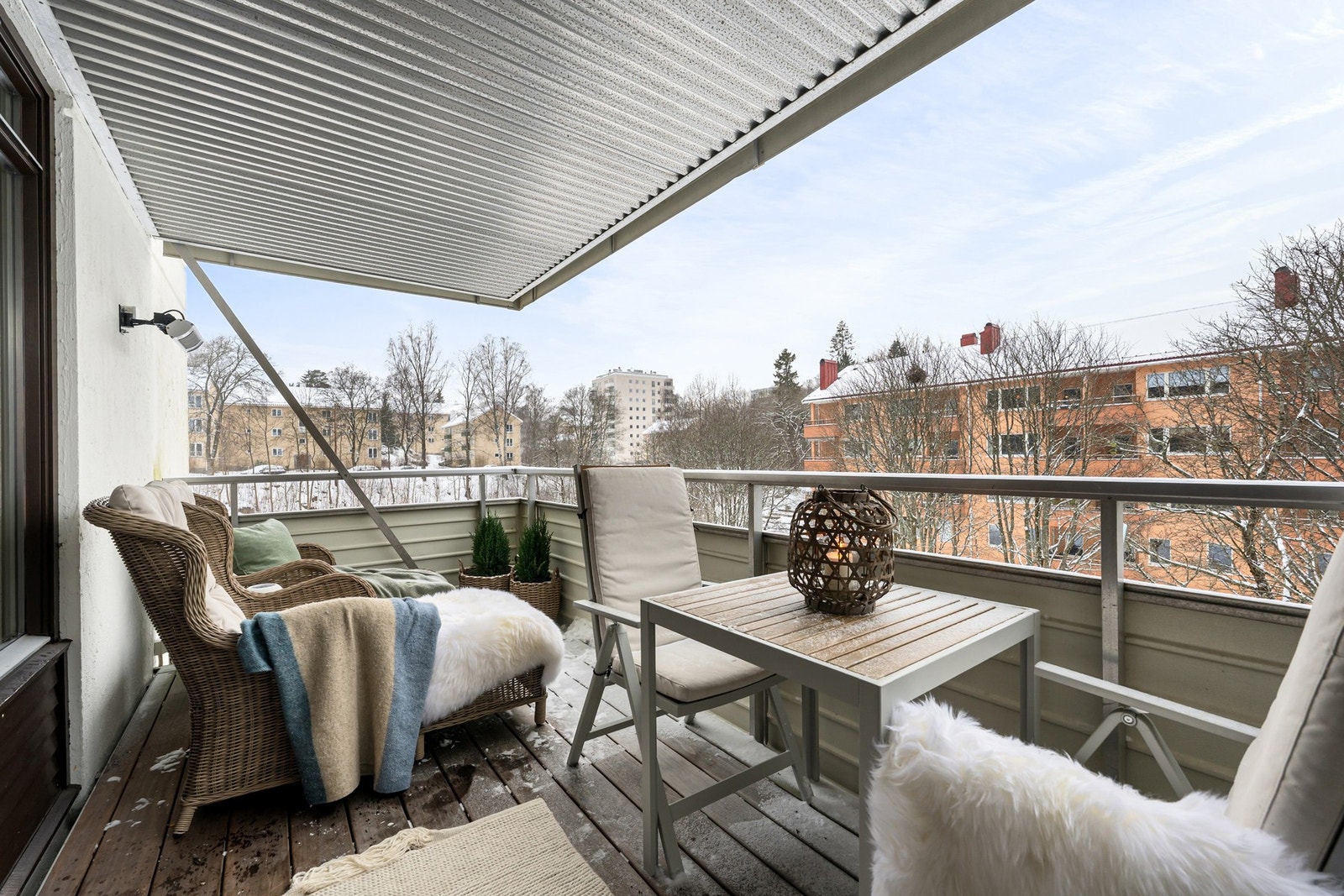 Her kan du nyte solen fra tidlig til sent - perfekt for lange, rolige sommerkvelder. Galleribilde