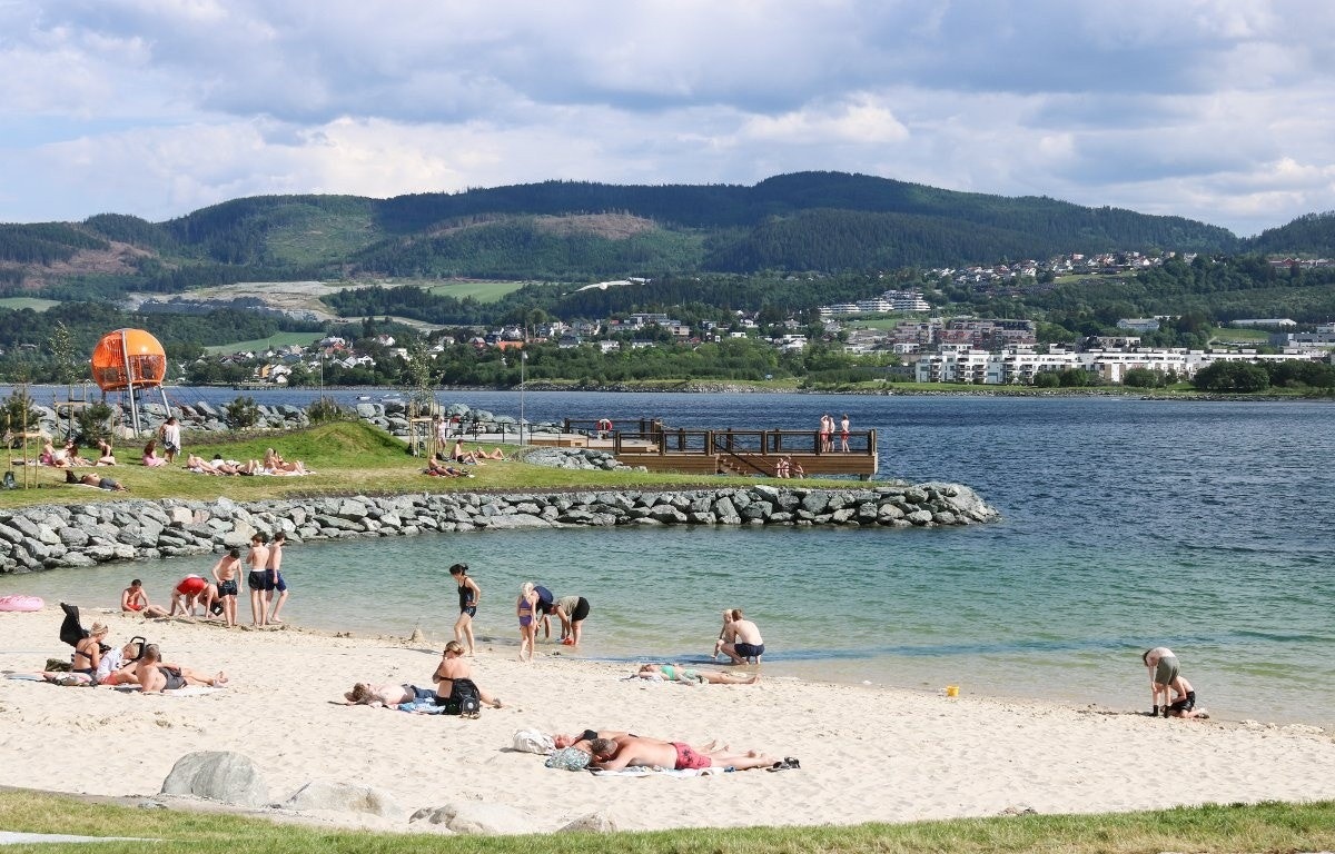 Grilstadfjæra er bare en kjapp 25-minutters gåtur nedover. Galleribilde