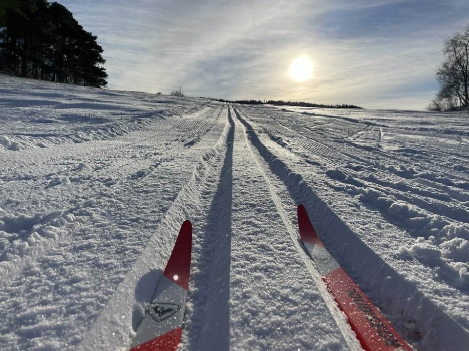 Chamonix er et friluftsområde like ved. Her kjører de opp skiløyper på vinteren! Galleribilde