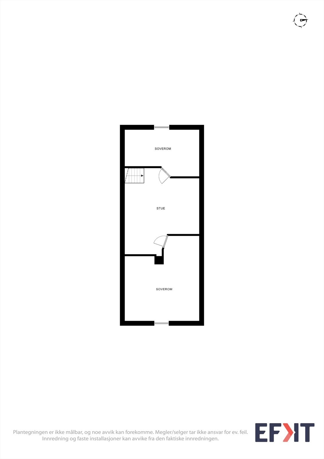 Plantegning loft Galleribilde