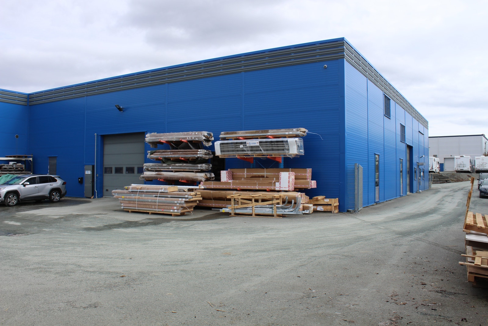 God tilkomst varetransport. Galleribilde