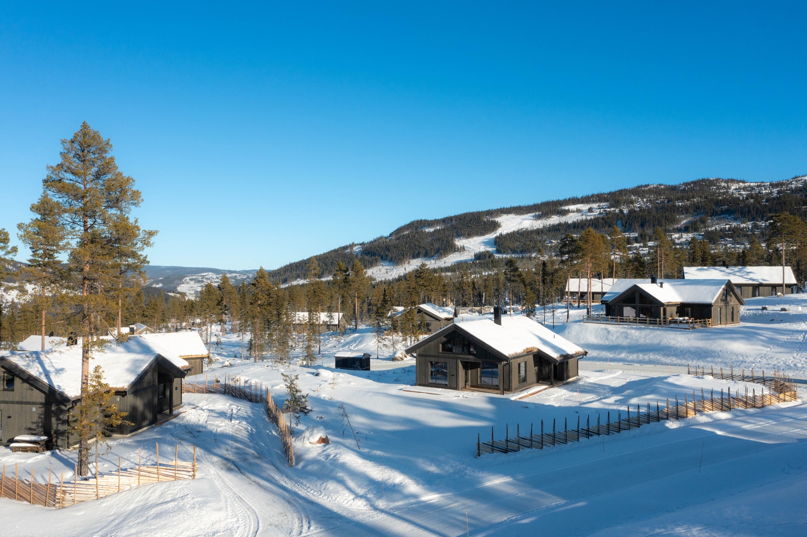 Store eiertomter og mye luft mellom tomtene Galleribilde