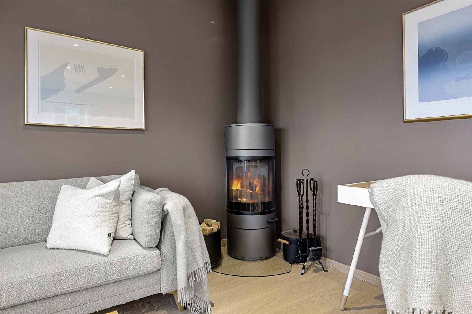 Peisovnen sikrer god varme vinterstid. Galleribilde