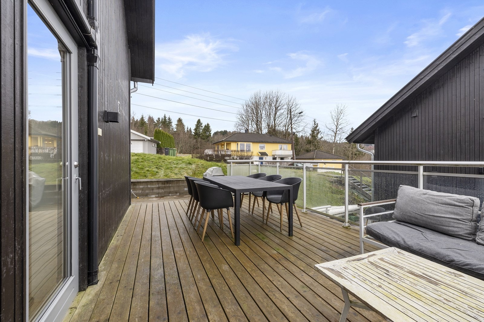 Her kan det innredes i flere soner, med flere sittegrupper. Galleribilde