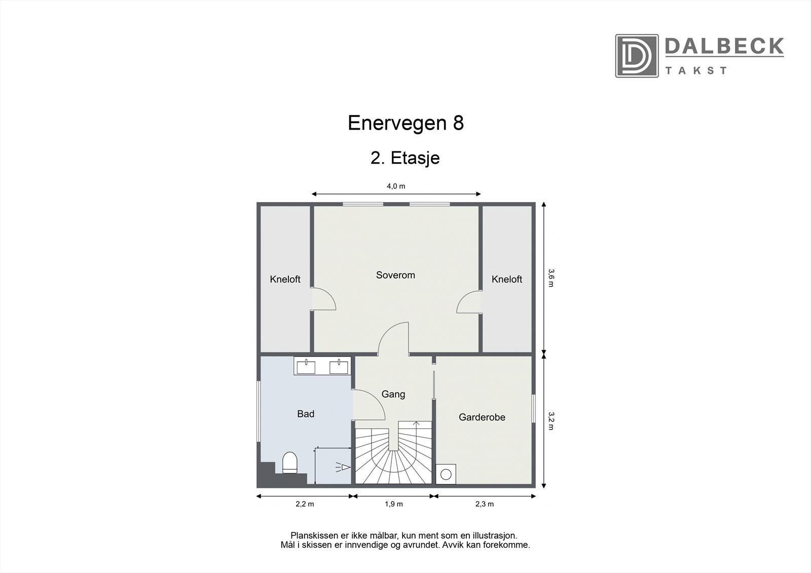 Plantegning 2. etasje. Galleribilde