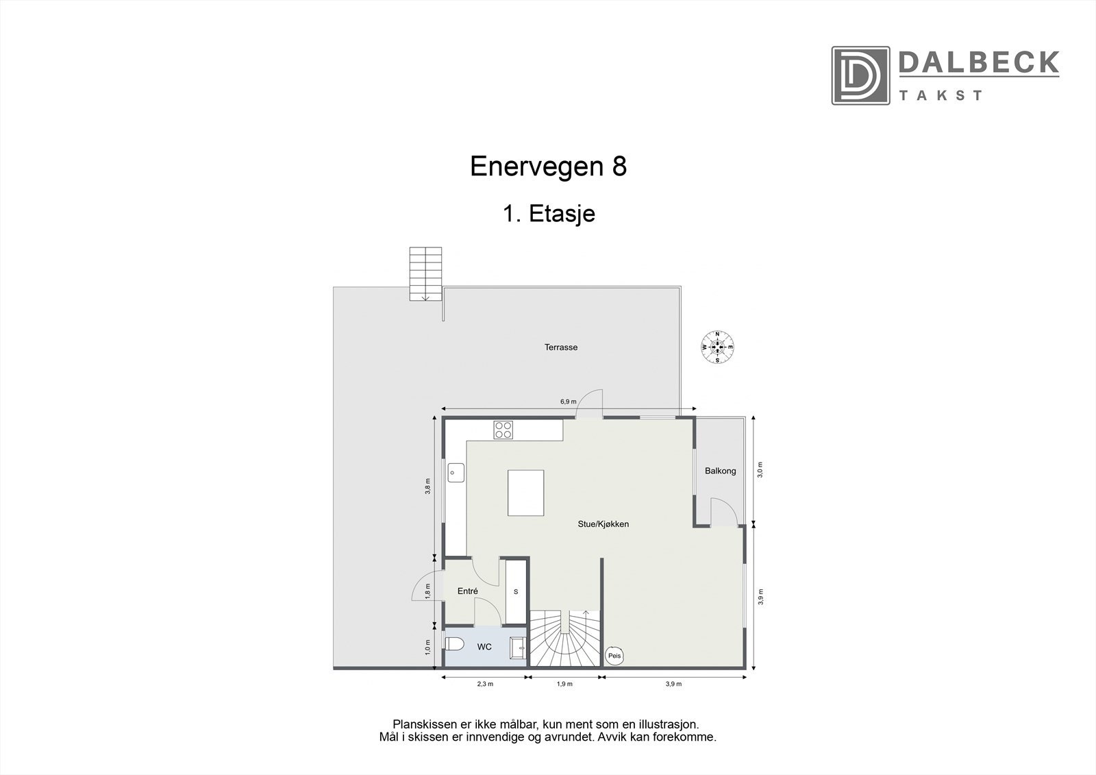 Plantegning 1. etasje. Galleribilde